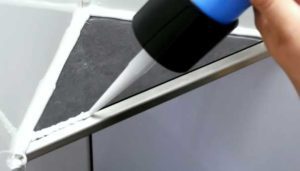befliesbare duschablage verfugen